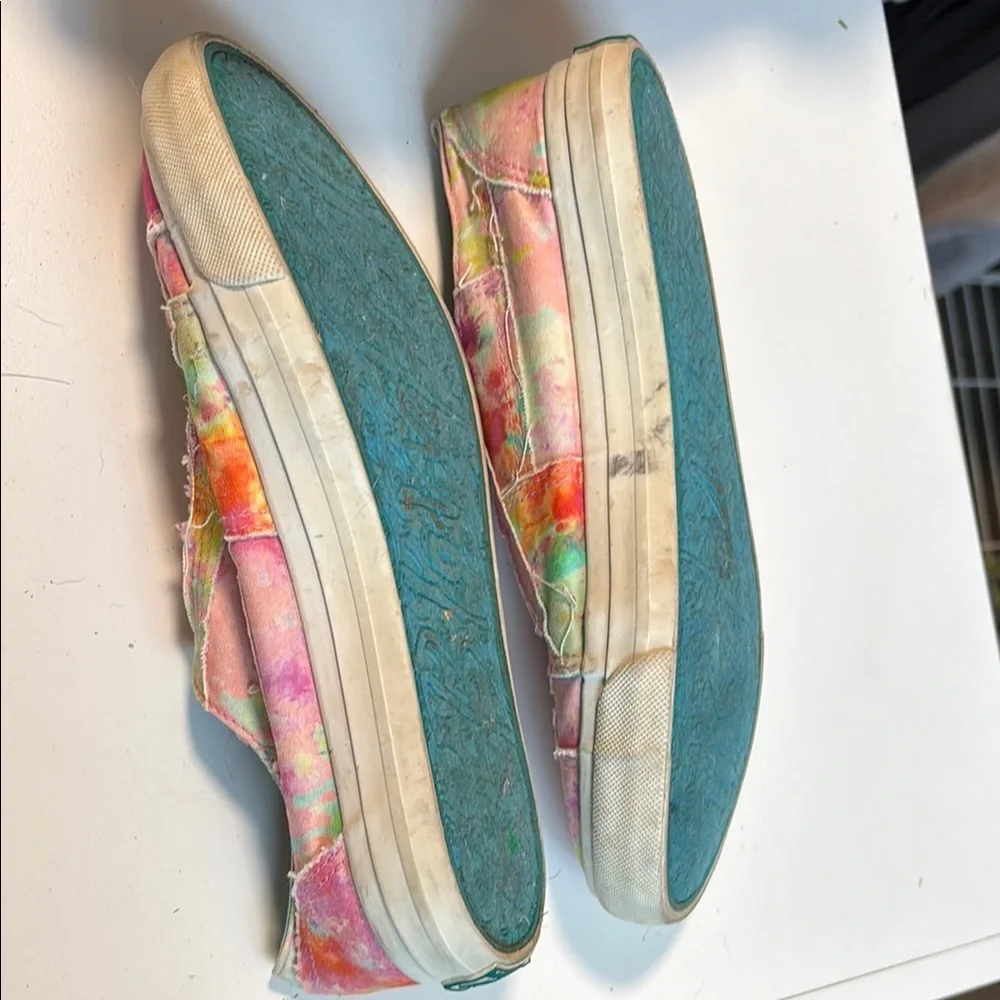 Colorful Tie-Dye Sneakers